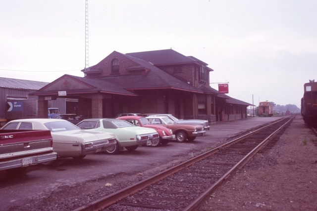 Fredericton station in 1978. Photo by Art Clowes