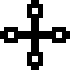 Quadrate Annulet Cross