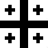 Cantonee, a variation of the Jerusalem Cross