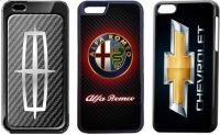 Lincoln, Alpha-Romeo and Chevrolet logos