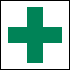 Green Cross, representing First Aid and Safety