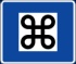 Swedish road sign