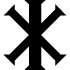 Iota-Chi A monogram of Jesus Christ