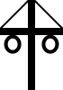 Midsommarstang Cross, a Swedish maypole