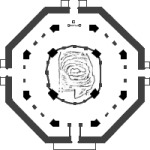 Plan of the Dome of the Rock