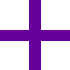 Purple Cross for royalty, spirituality and animals