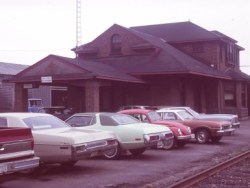 Fredericton station in 1978. Photo by Art Clowes