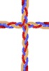 Rope Cross. A colourful teaching aid.