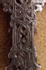 Rose of Sharon Cross pendant