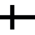 Horizontal or Sideways Cross