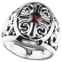 Signet ring cross