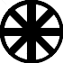 Taranis Wheel, often misnamed as a Solar Cross