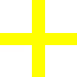Yellow or Golden Cross. A macabre cross.