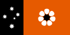 Southern Cross on the Flag of Australian Northern Territory
