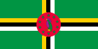 Flag of the Commonwealth of Dominica (Caribbean)