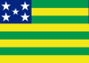 Southern Cross on the flag of the State of Goias, Brazil