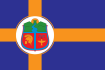 Flag of Zastava, Serbia, showing Nordic cross