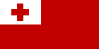 The flag of Tonga. (Not the Red Cross)