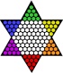 Chinese checkers board